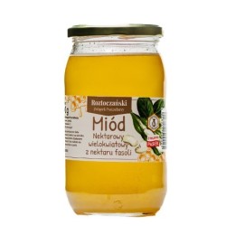 Miód wielokwiatowy 1000 g  zbierany podczas kwitnienia fasoli